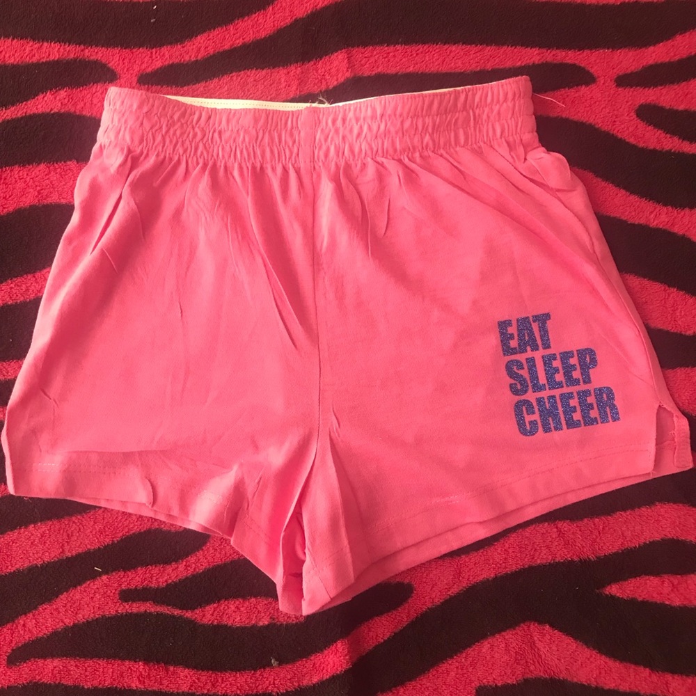 Cheer practice shorts
